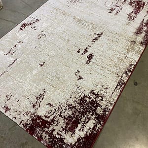 Vintage-Inspired Abstract Rug