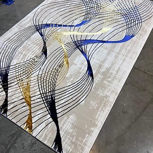 Dynamic Abstract Wave Rug