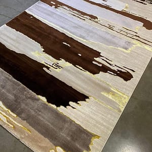 Abstract Waterfall Rug
