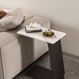 Italian Light Luxury Living Room Side Table Slate