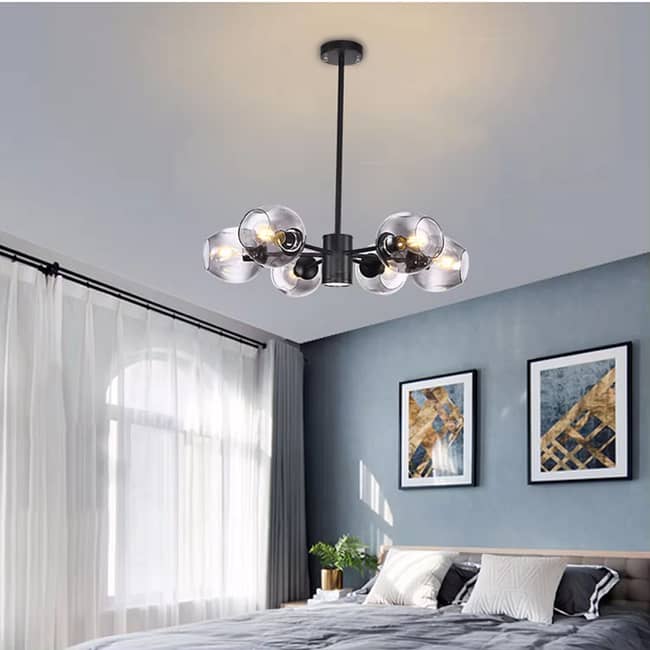 Multi-headed living room pendant light - Image 3