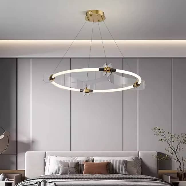 Minimalist Acrylic Hanging Chandeliers - Image 2