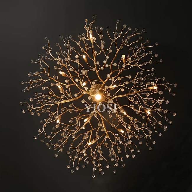 Glass Chandelier Small Water Drop Branch - Image 5