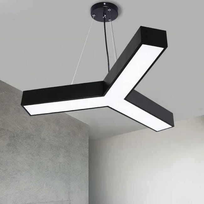 Y shape ceiling pendant light